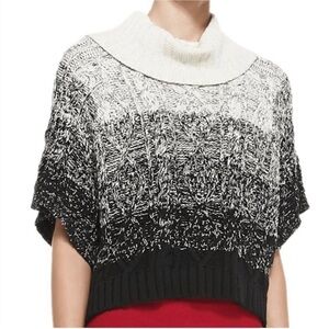 Alice + Olivia Chunky Knit Cowl Neck Sweater